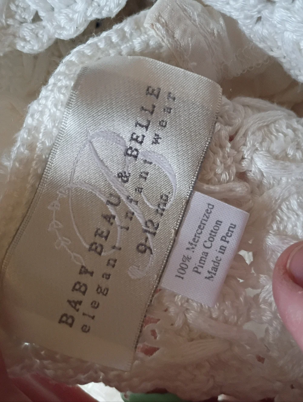 Baby Beau And Belle Baby Girl Dress Size 9-12M